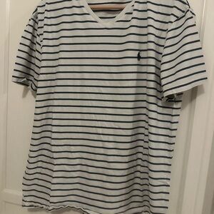Ralph Lauren Navy Striped Tee
